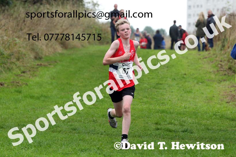 Boys and Girls under-13s, 2021 Farringdon Open Cross Country, Sunderland . Photo: David T. Hewitson/Sports for All Pics